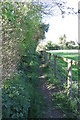 Footpath towards Plumpton