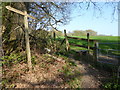 TQ3727 : Stile on footpath going towards Horsted Keynes by Shazz