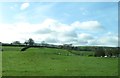 Mounds of glacially deposited and moulded debris above the B8 (Hilltown Road)