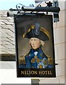 Sign of the Nelson Hotel