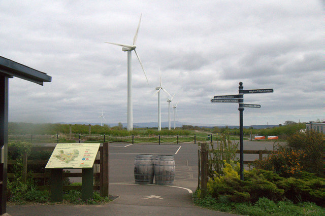 Great Orton Windfarm and Watchtree Nature Reserve 