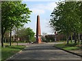 The obelisk in Great Holm
