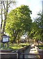 The entrance to St Mary Magdalene Church, Richmond