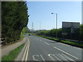 B4636 approaching roundabout on the A4440