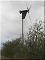 Wind turbine at Sauchie Farm