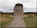 NH7444 : Battle of Culloden Memorial Cairn by David Dixon