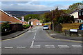 Junction of Caernarvon Crescent and Llanyravon Way, Llanyravon, Cwmbran