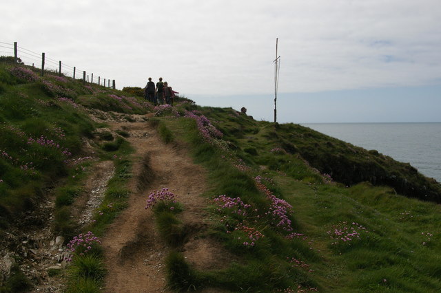 Pembrokeshire Coast Path at Carreg Germain