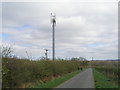 Mast beside Moorland Road, Bramhope