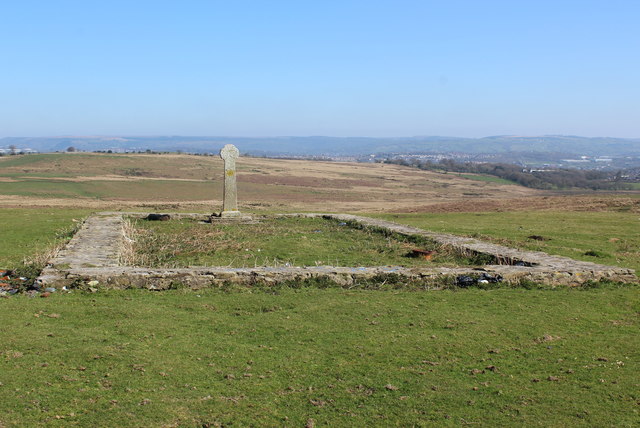 Remains of Capel Gwladys, Gelli-gaer Common
