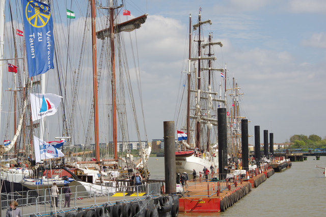 Tall Ships Regatta, Woolwich Royal Arsenal Pier