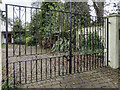 Gate to House next door to Bush Hill Cottage, Bush Hill, Enfield