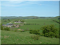 The rolling hills above Ecton