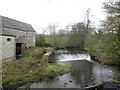 Weir on the River Noe at Brough