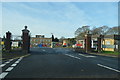 Scampton Airfield entrance