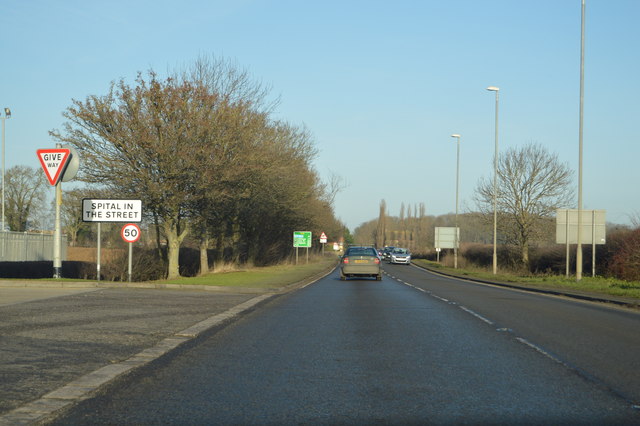 Entering Spital in the Street, A15 © N Chadwick cc-by-sa/2.0 ...