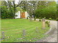 Entrance on Horsham Road to the Oakwood Hill estate