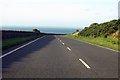 The A499 heading towards Caernarfon