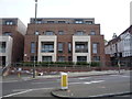 Modern flats on Finchley Road, Hampstead NW3