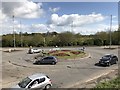 Roundabout at junction of A52 and A5007, Fenton