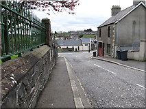 J2053 : The junction of Maypole Hill and Gallows Street, Dromore by Eric Jones