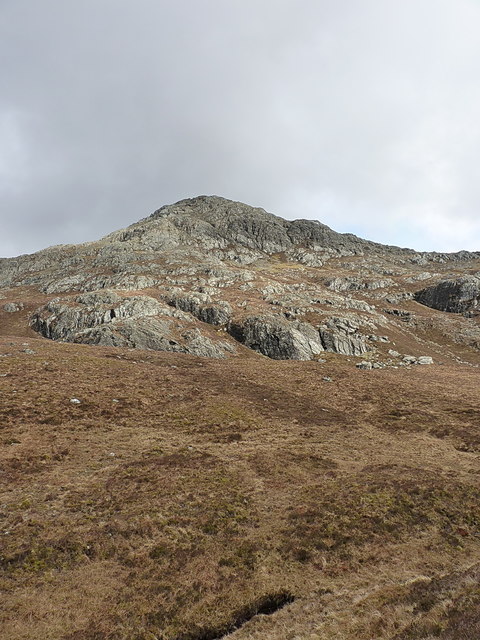 The western slopes of Spidean nan Clach