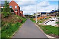 Footpath off Silverwoods Way, Kidderminster, Worcs