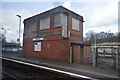 Gomshall signalbox (closed)