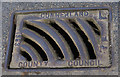 Cumberland County Council drain cover - April 2017