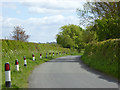 Bollarded bend, Borley