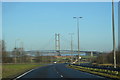 TA0222 : View towards the Humber Bridge, A15 by N Chadwick