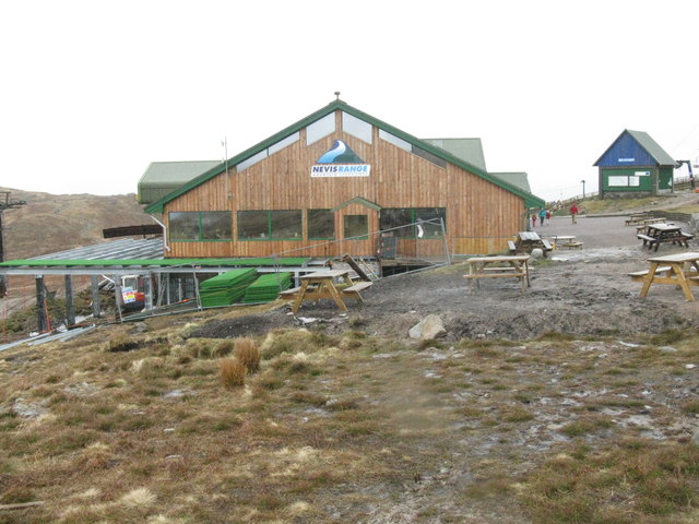 Aonach Mòr Gondola top station