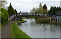 Pitchfork Bridge crossing the Birmingham Canal in Tipton