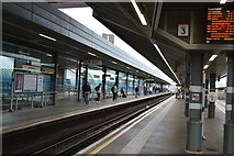 TQ3884 : Platform 3, Stratford Station by N Chadwick