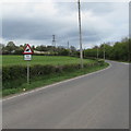 Warning sign - horse riders for half a mile ahead north of Lydney