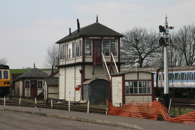 Swanwick Junction Signal Box © Malcolm Neal cc-by-sa/2.0 :: Geograph ...