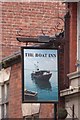 The sign of the Boat Inn