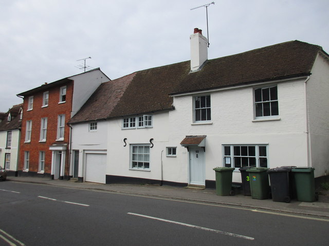 Houses in Newbury Street, Whitchurch