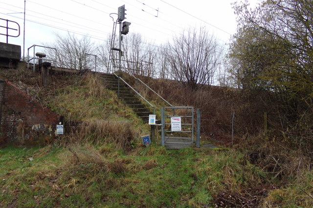 Network Rail Access off Sandy Lane
