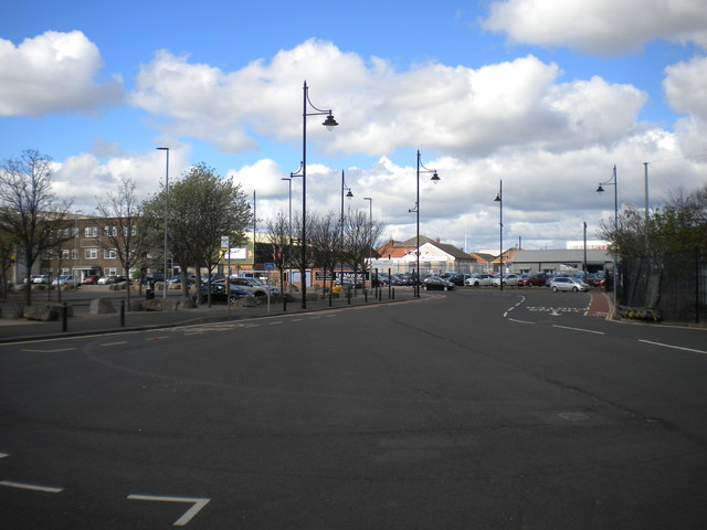 Bus turning area, Ferry Road, Middlesbrough