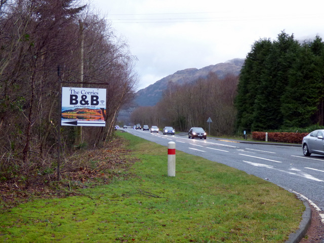The A82 at Inverbeg