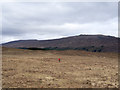 NN1179 : Walker on slope of Meall Bhanabhie by Trevor Littlewood
