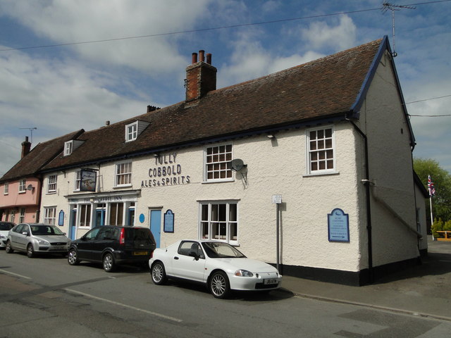 'The Pickerel' Inn at Stowmarket © Adrian S Pye cc-by-sa/2.0 ...