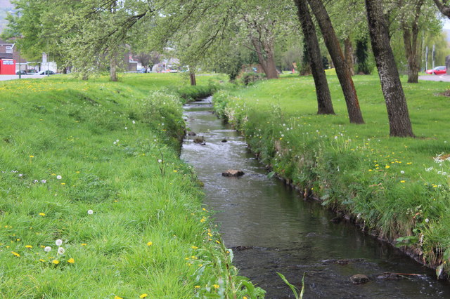 Porset Brook, alongside Lon yr Odyn, Caerphilly