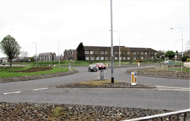 The Ards Community Hospital from the Mill Street Roundabout