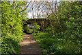 Bridge over disused railway line, Mill Hill