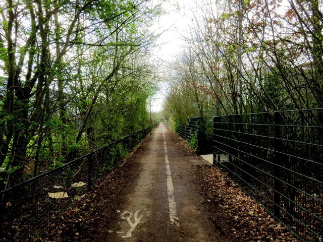 Footpath and cycleway to Barton Lane