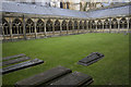 SK9771 : The cloister courtyard by Malcolm Neal