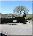 SN8040 : Bronhaul name sign, Cynghordy, Carmarthenshire by Jaggery