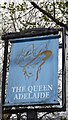 The sign of the Queen Adelaide